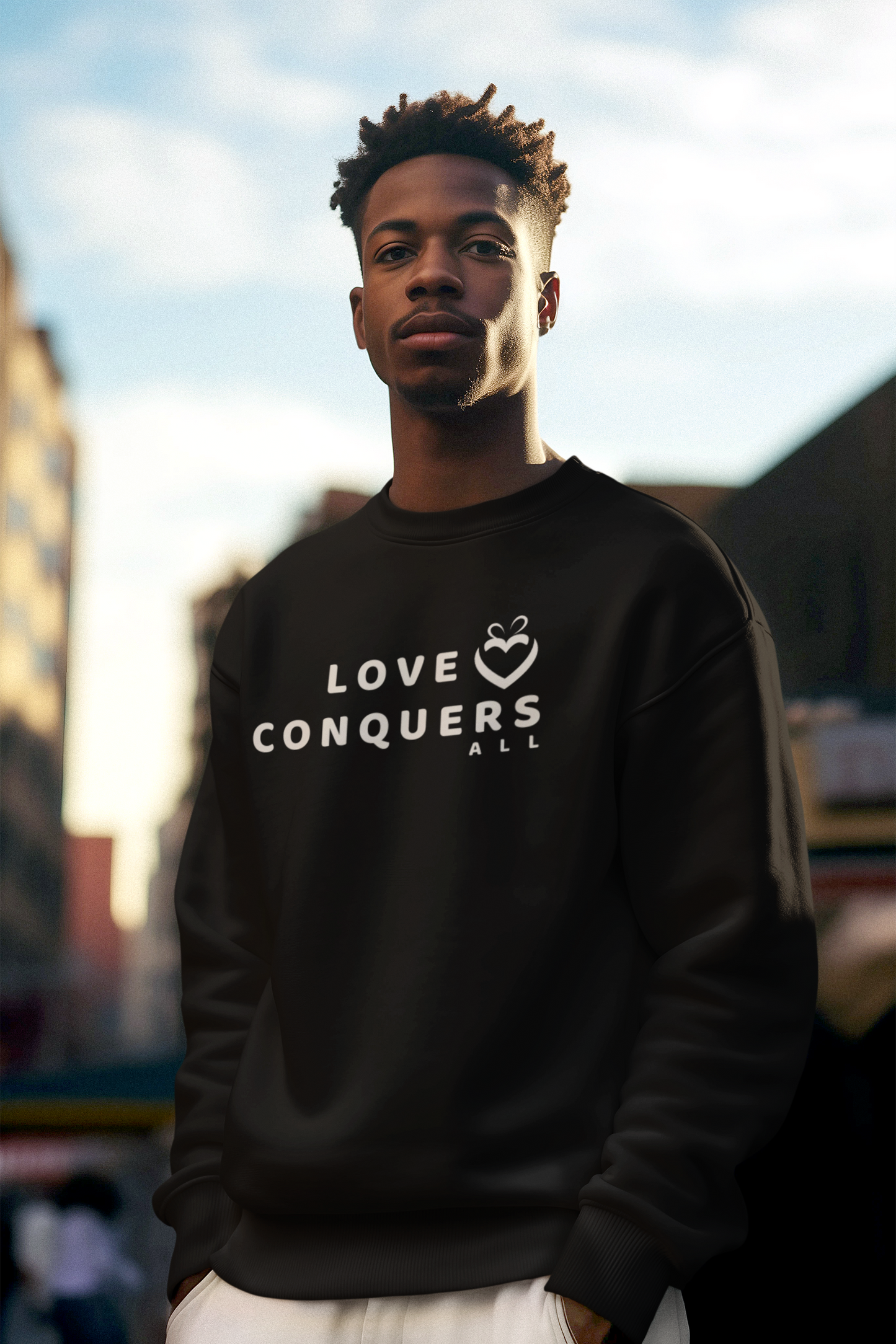 Love Conquers All Sweatshirt