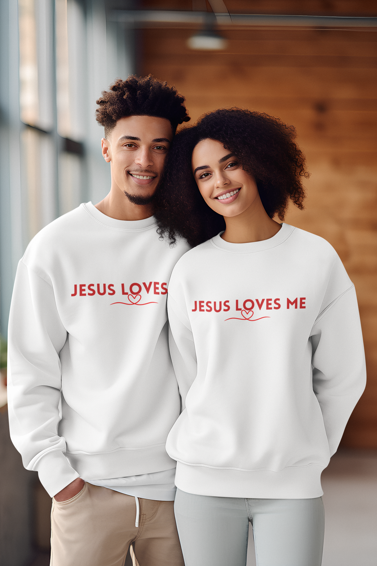 Jesus Loves Me Sweatshirt
