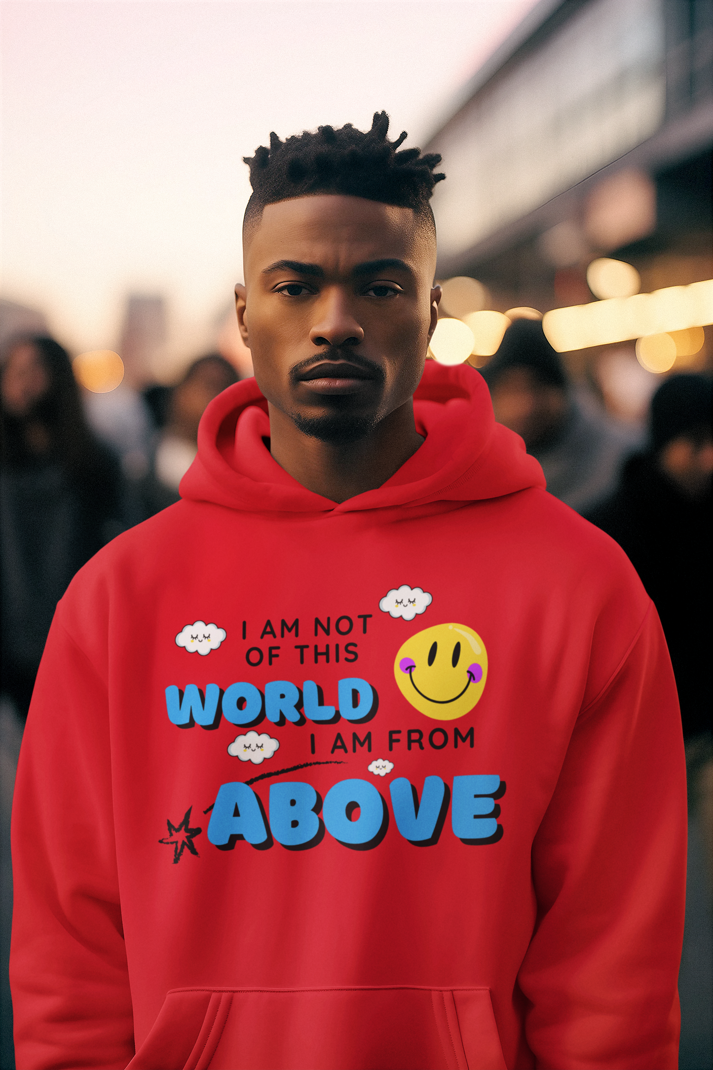 I am Not of this World I am from above- Front Design