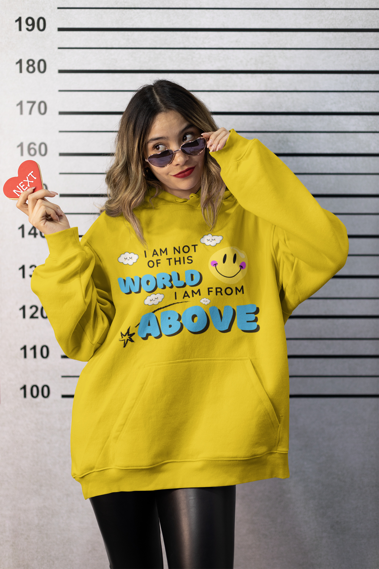 I am Not of this World I am from above- Front Design