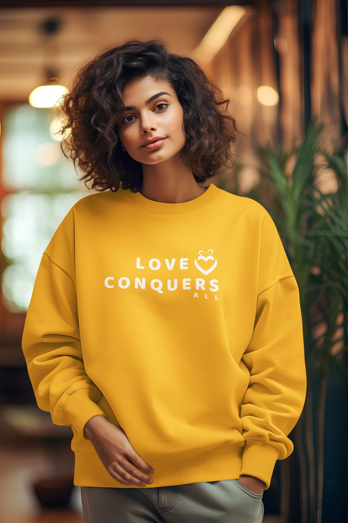 Love Conquers All Sweatshirt