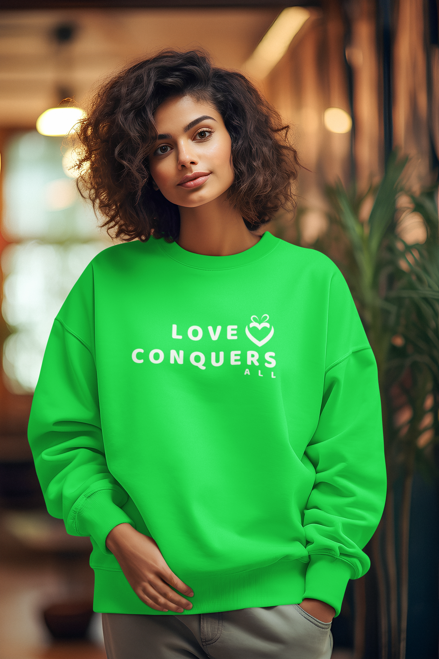 Love Conquers All Sweatshirt