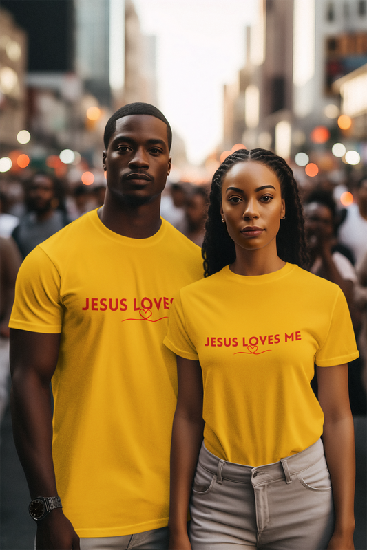 Jesus Loves Me Short Sleeve T.Shirt