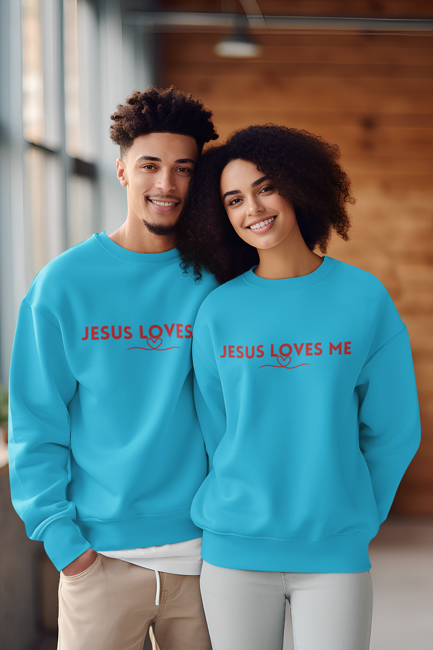 Jesus Loves Me Sweatshirt